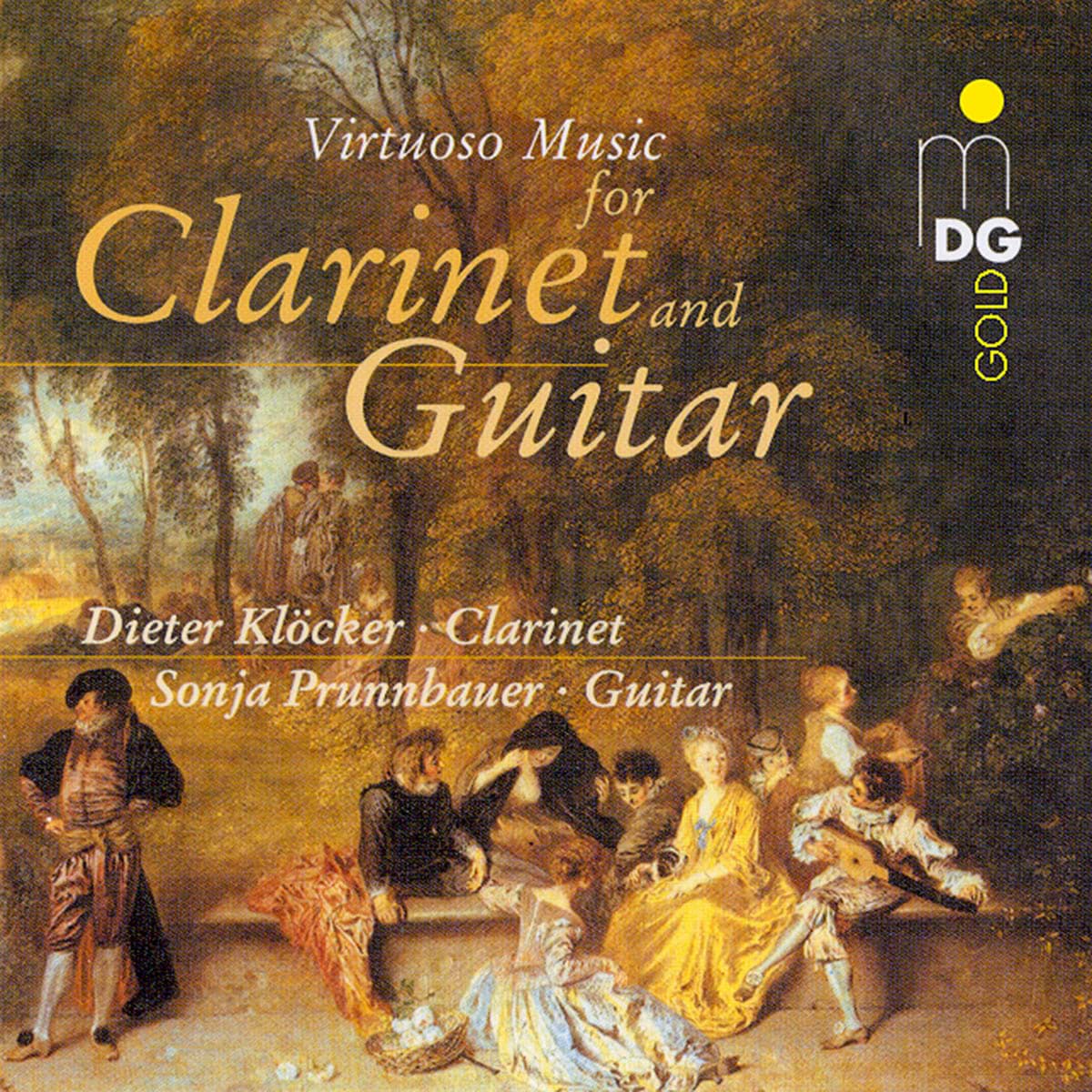 Bild von Giuliani, Donizetti, Pleyel u. a. - Virtuose Musik für Klarinette und Gitarre
