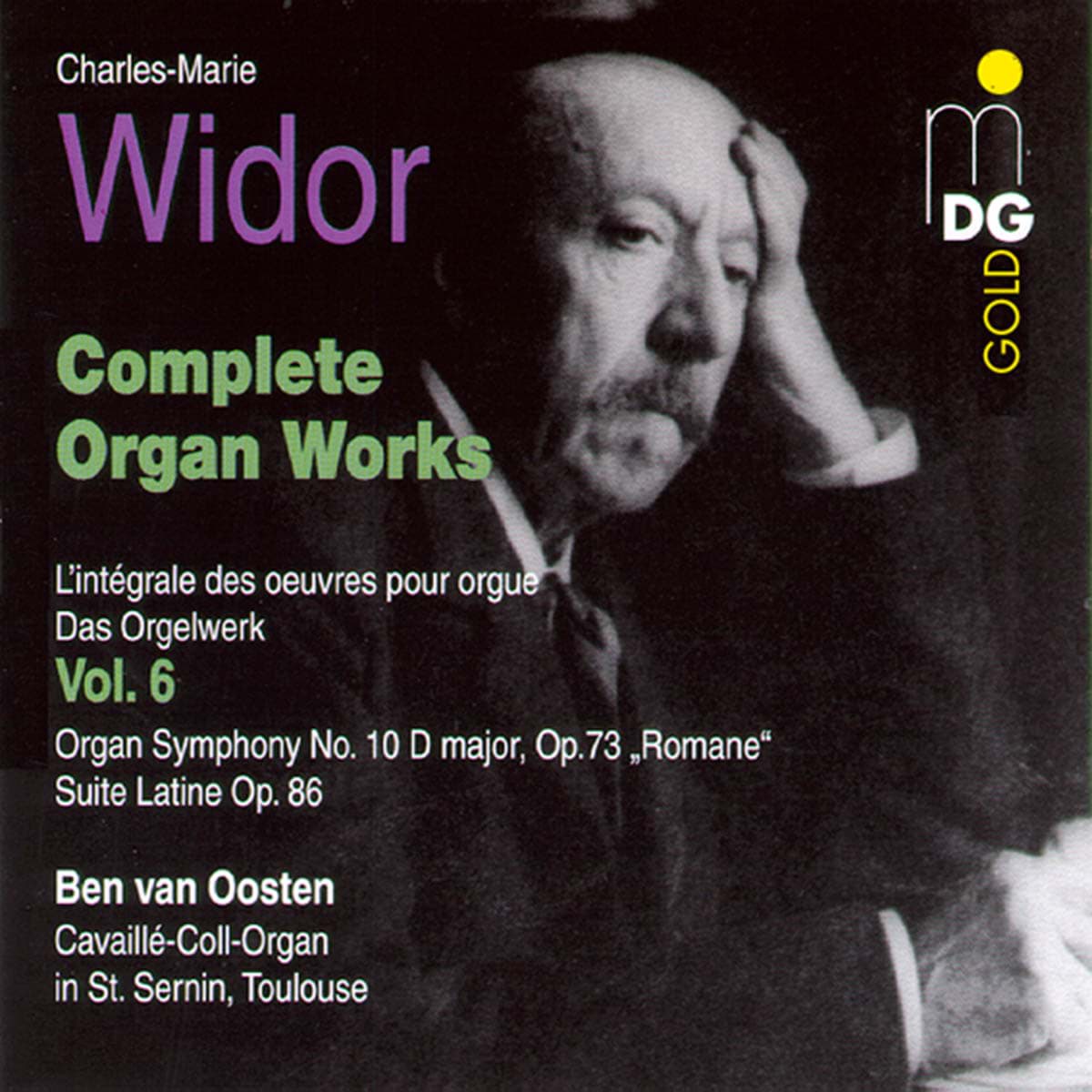 Bild von Charles Marie Widor - Das Orgelwerk Vol. 6