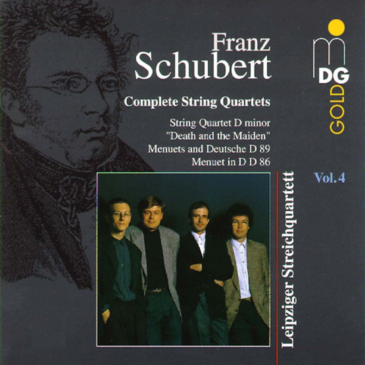 Bild von Franz Schubert - Streichquartette Vol. 4