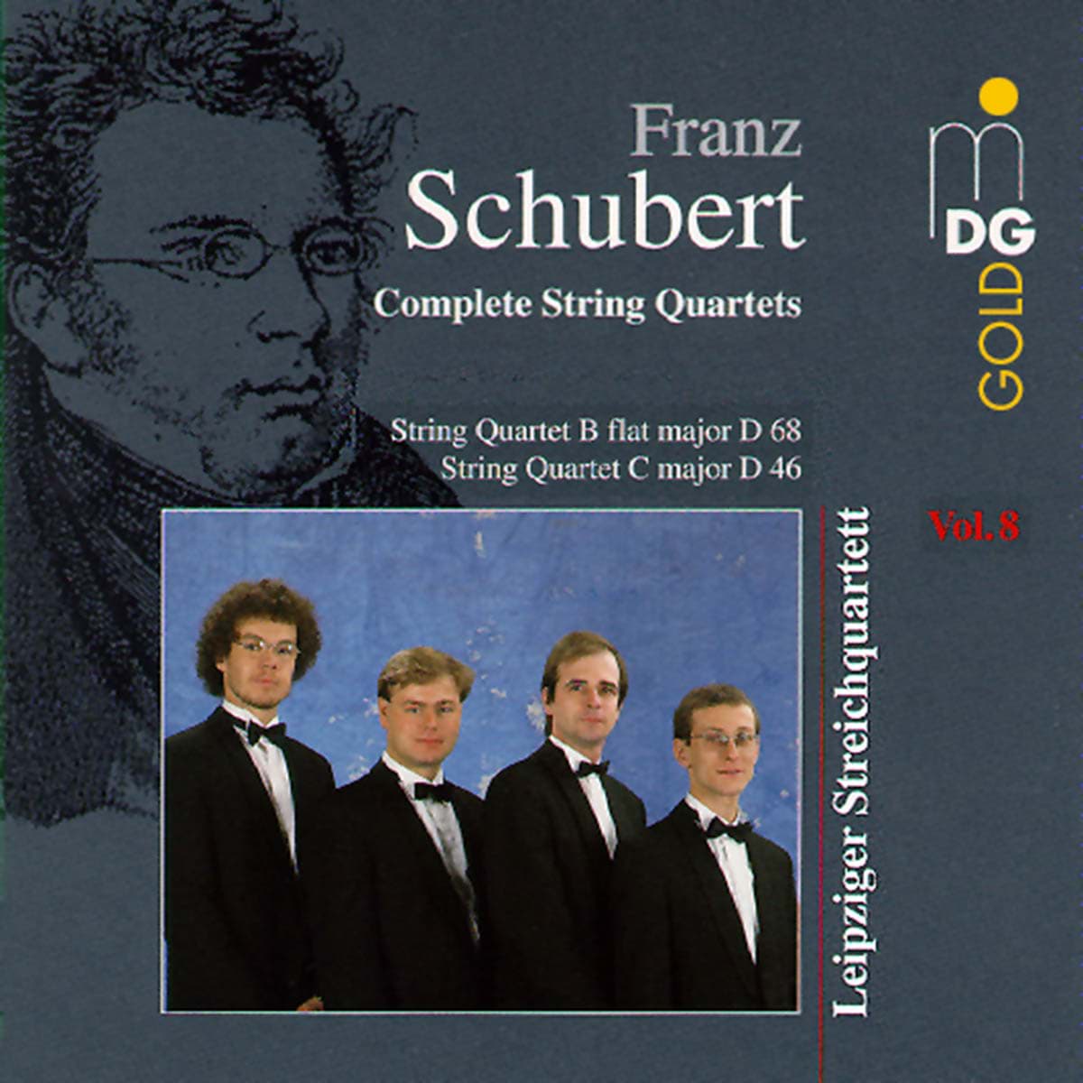 Bild von Franz Schubert - Streichquartette Vol. 8