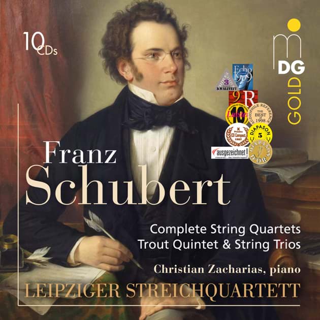 Bild von Franz Schubert - Sämtliche Streichquartette, Forellenquintett